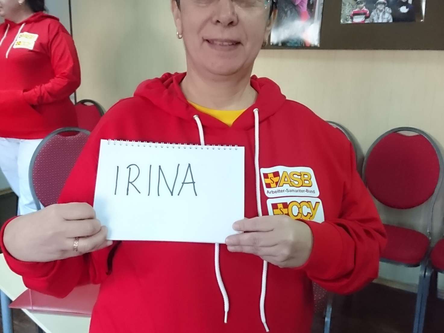 Teamleiterin Irina