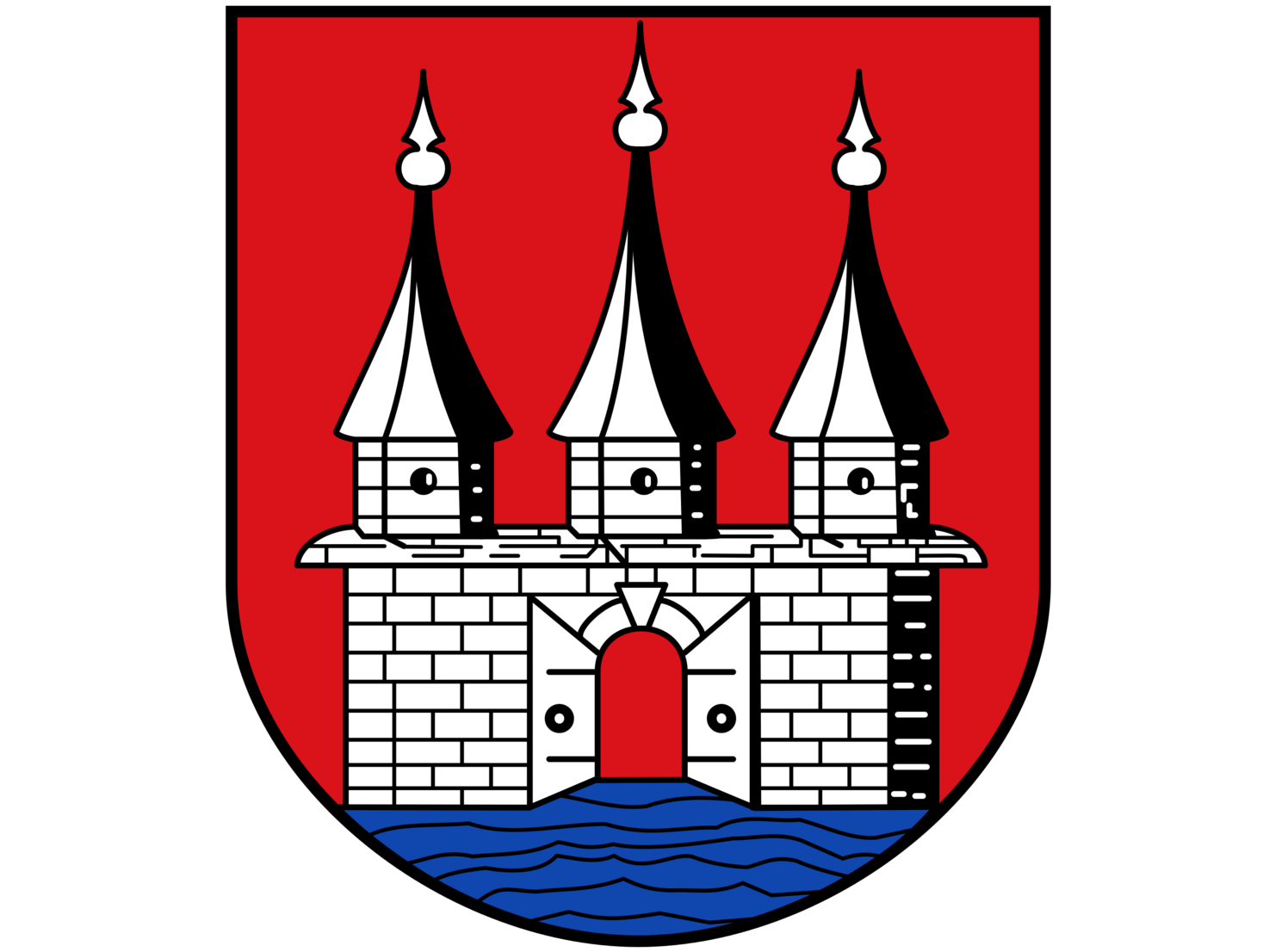 Wappen Hamburg Altona - Stellvertretend für die Einsatzeinheit ASB OV West