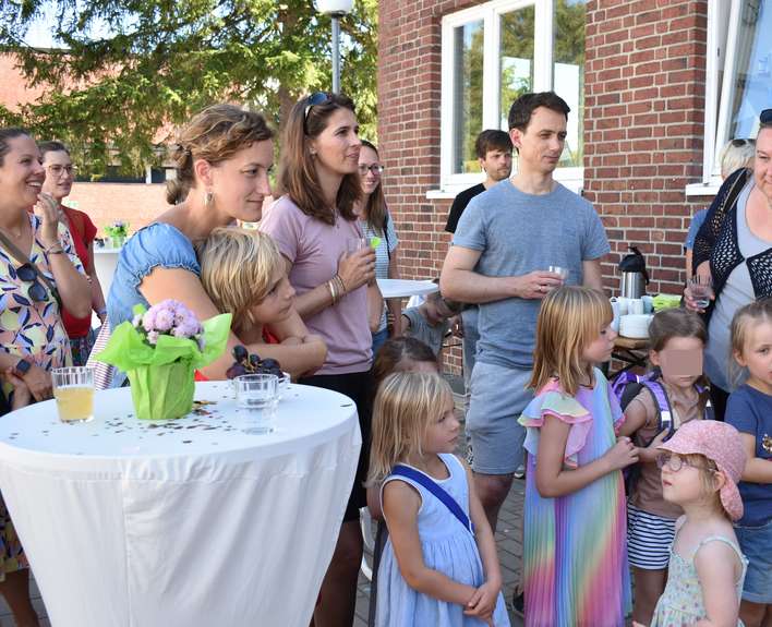 Begeisterte Kinder und Eltern im ASB-Brückenjahrhaus Redderbarg. Foto: Petra Witt.