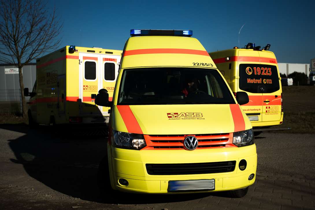 Krankentransportwagen - KTW (Foto: Henning Angerer für den ASB Hamburg)