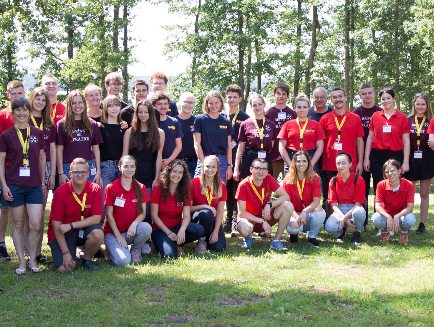 SO YES! 2019 – diese Jahr organisierte die ASJ das internationale Summercamp in Riga. Foto: ASB Hamburg / K. Krone.